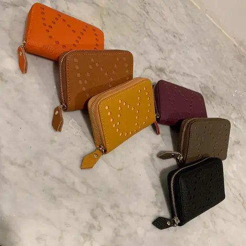 Real leather Card Case Black