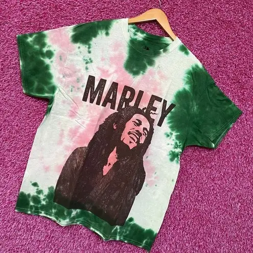 Bob Marley One Love Jamaican Reggae Poster Tie Dye 1X