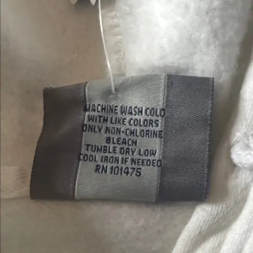 J. America Women’s White Embroidered SYRACUSE College Drawstring Hoodie Size S NEW