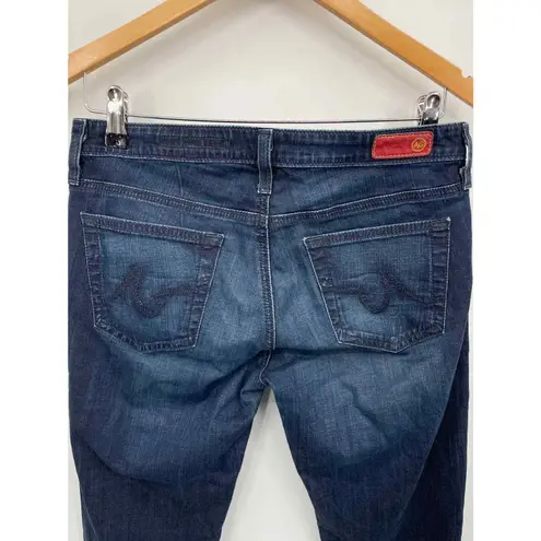 AG Adriano Goldschmied The Willow Skinny Jeans Womens 27R Blue Dark Wash Size 27