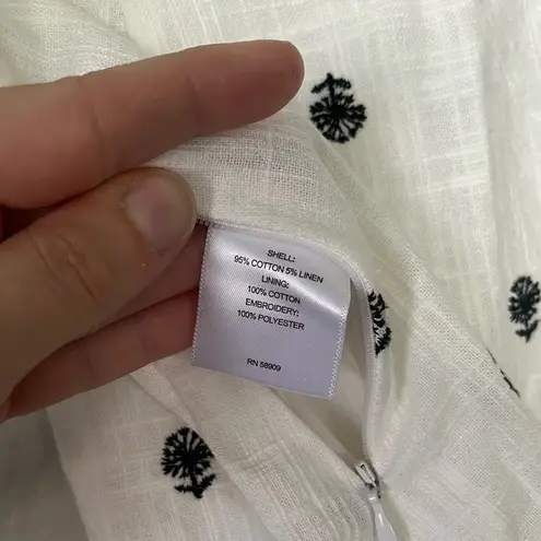 A loves A White Floral Embroidered Mini Skirt Women’s Size 0