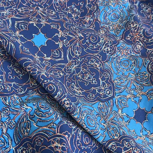 J. McLaughlin Blue Printed Sheath Dress