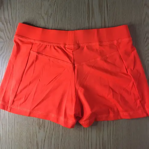 Hooters New Girl Uniform Orange Shorts Size XXS-E