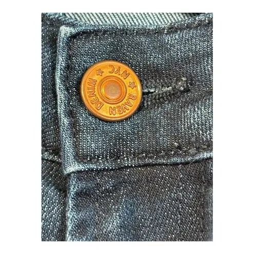 Raven Denim Sadie Bootcut Jeans Dark Wash Mid Rise Jeans Women Size 29 Blue