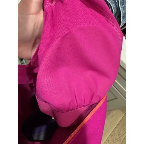 Title Nine Dress Small Diamalete Colorblock Athlesiure Activewear Built In Bra