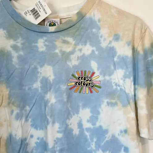 NWT Cross Colours Tie Dye Crewneck T