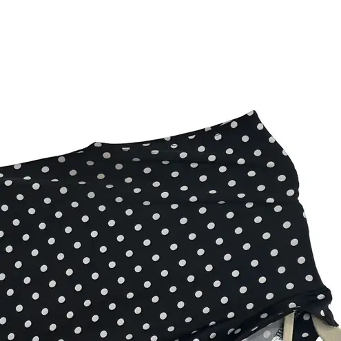Folter Bridget Bombshell Polka Dot Retro Pin Up Style Dress Size Medium Black