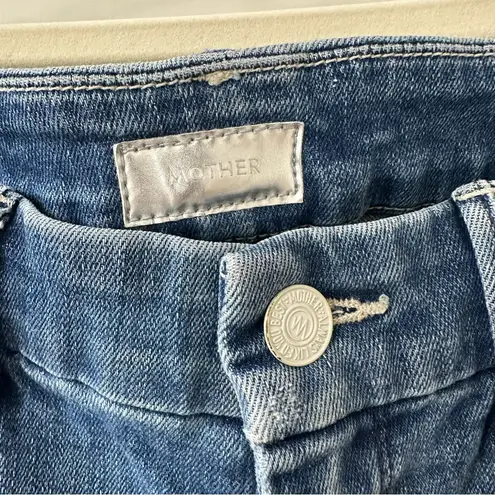 MOTHER Denim The Looker Skinny Jeans in Graffiti Girl, Size 25