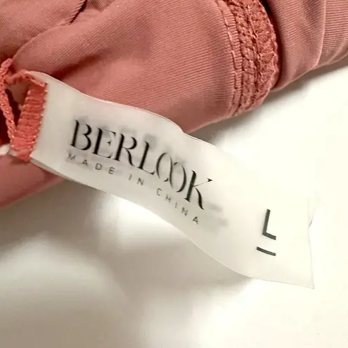 *NEW* Berlook Contrash Stitch Bikini Red Size L