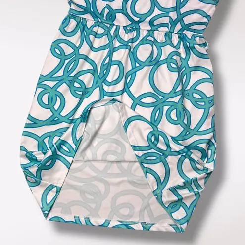 Gretchen Scott Sleeveless Printed Dress V-Neck Small