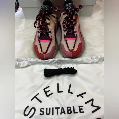 Stella McCartney Stellar McCartney ECLYPSE SNEAKERS IN BORDEAUX SUEDE AND LEATHER IN MULTICOLOR