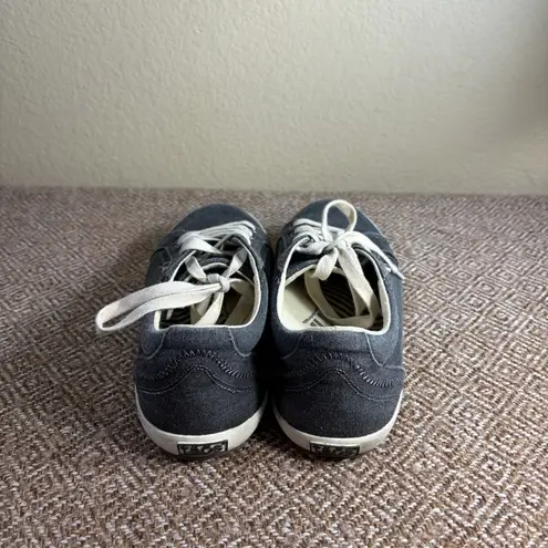 Taos Star Charcoal Grey Wash Canvas Low Top Casual Sneakers Sz 10 Women's EUC Gray