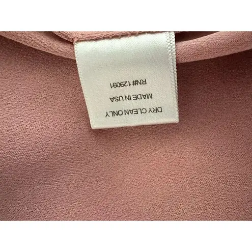 Prabal Gurung Rose Pink Pleated Sleeve A