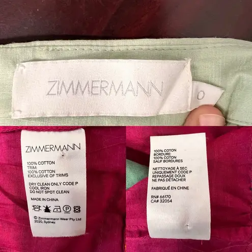 Zimmermann NWOT  Riders Multi Tiered Midi Skirt Flare Size 0/XS