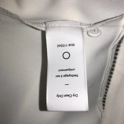 Likely Reilly Halter Peplum Top White Size XS NWT