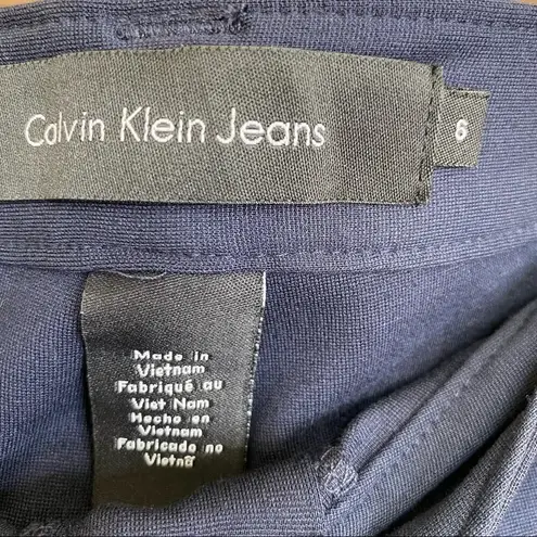 Calvin Klein Jeans  blue stretch skinny pants size 6