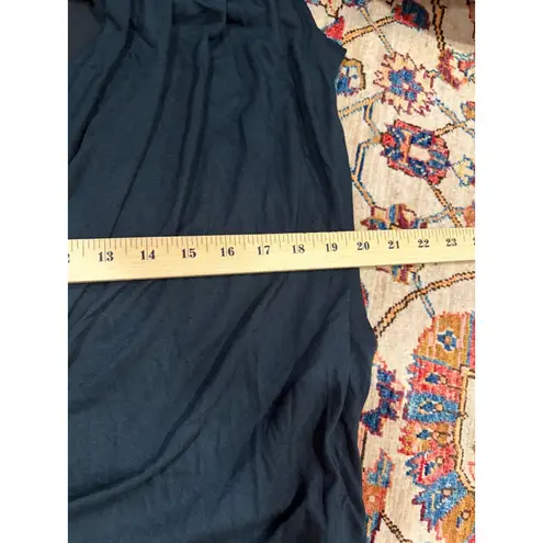 Haute Hippie Black Draped Cowl Neck Tunic M Sheer Hem Layered Top NWT $195