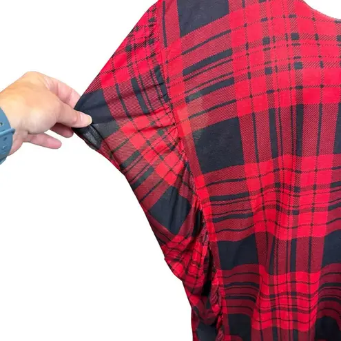 Torn By Ronny Kobo Brooke top, size Large, boxy, plaid, summer, dressy, NWT