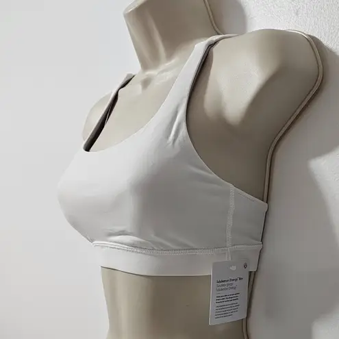 Lululemon  Energy Bra   White   Womens Sports bras   Size 4 -   LW2EB3S