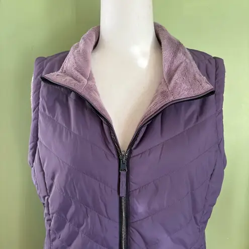 Free Country Purple Reversible Vest