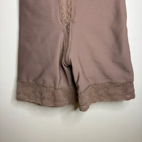 Stagmi Colombian Faja Shapewear Bodysuit Brown M/10 Post Surgery Body Shaper Size M