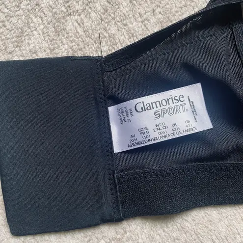 Glamorise Women's Full Figure MagicLift Plus Size Seamless Wirefree Back Close Sports Bra #1006