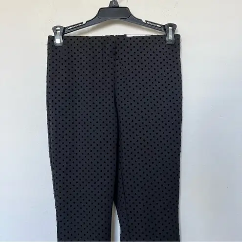 Maison Jules Anthropologie polka Dot leggings XSMALL black high rise Skinny
NWT
