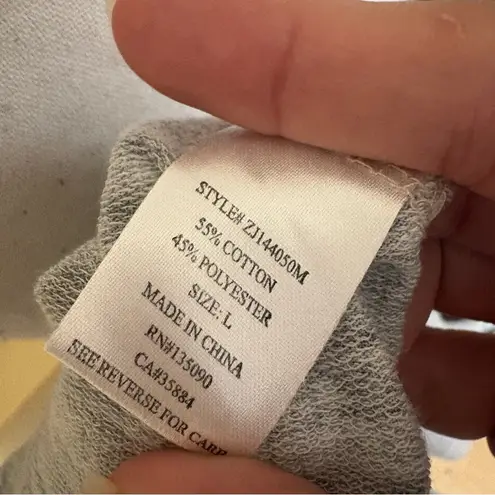 Z Supply ‎ Grey Drap Wrap Cardigan Size Large