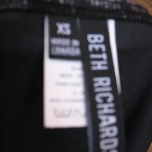 NEW Beth Richards Naomi Swim Bikini Bottoms Low Waist Black Size XS