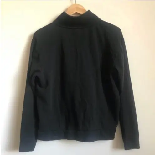 Victoria's Secret VS black sequin half zip up pullover thumbnail 6