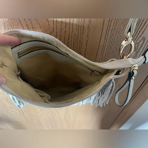 Leather Studded Cross