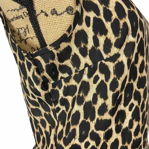Ali & Kris Leopard Print Peplum Top - Image 4