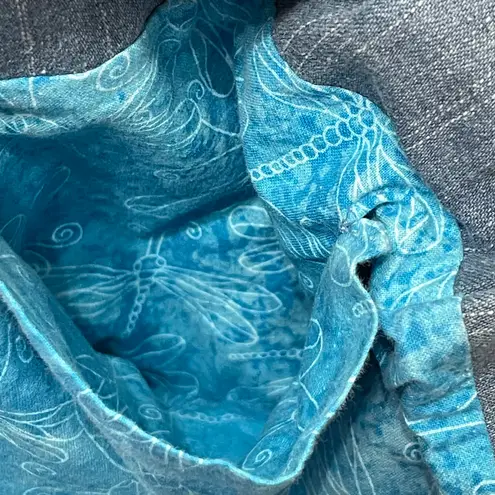 Miss Peony “ Sydney “ Blue and White Tote