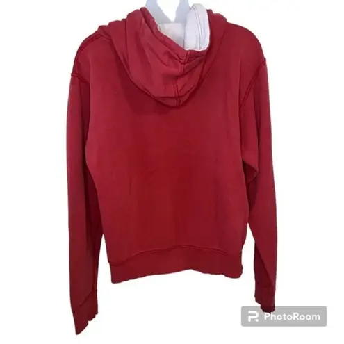 Pressbox Indiana Hoosiers Red Long Sleeve Hoodie Size Large