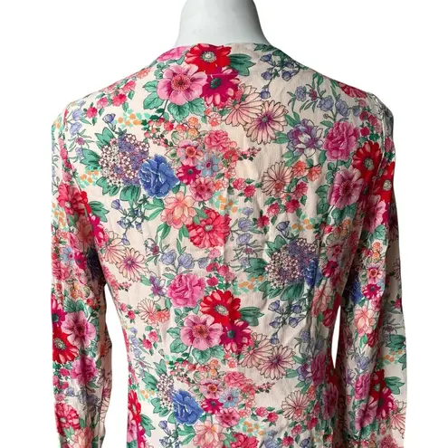 NWT, FAVORITE DAUGHTER The Barely Holding It Together Floral Mini Dress, Sz 8