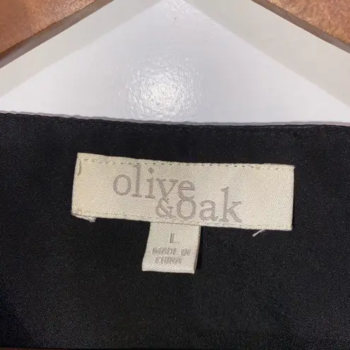 Olive & Oak high-low sleeveless midi dress - size large