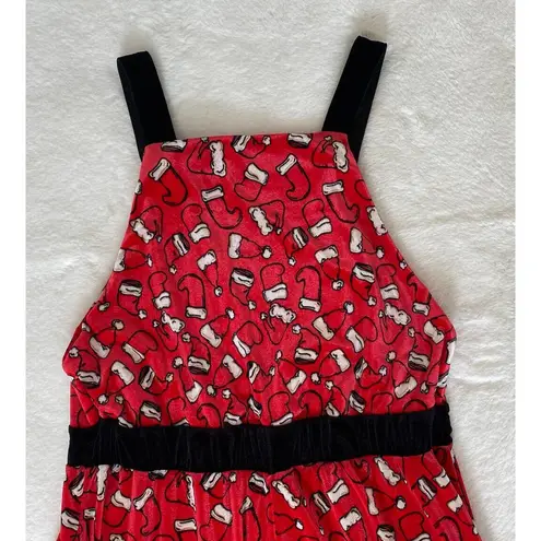 Overalls christmas stocking