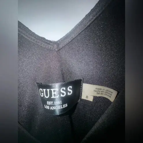 Guess Women’s‎  Little Black Dress with Lace details size 8