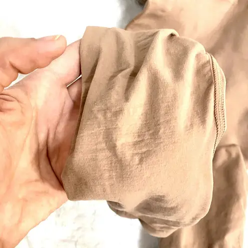 SKIMS Tan Sienna Neutral Seamless Sculpt Ankle Crop Catsuit Shapewear XXS/XS