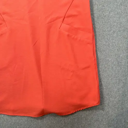 JACK Coral Mini Shift Dress Women's Small Tank Sleeveless Pocket Round Neck