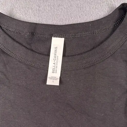 Laura Marano Good Time Bad Time Tank Top Womens L Crop Shirt Music Band Tour Black Size L