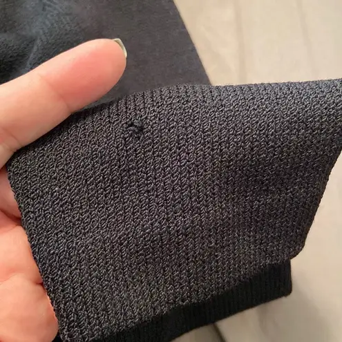 St. John Evening Black Double Breasted Knit Sweater