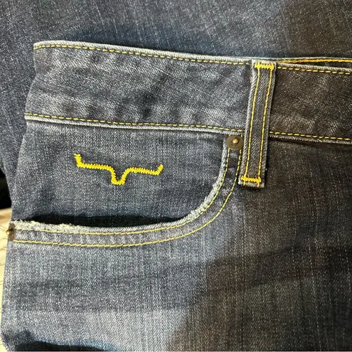 Kimes Ranch Sarah High Rise Slim Bootcut Jeans in Blue Size 12