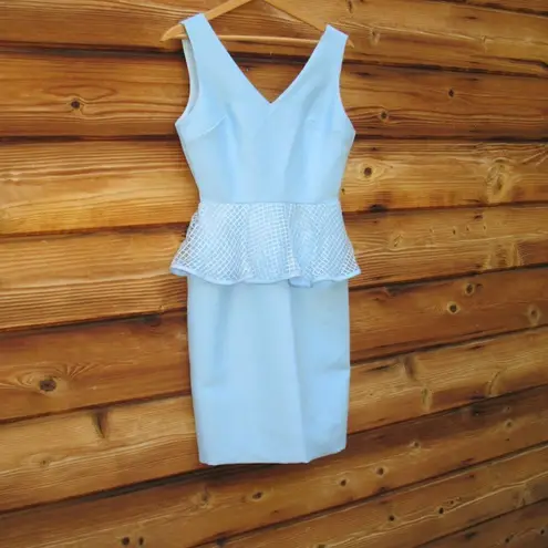 Camilyn Beth NWOT Petula Cinderella Blue Peplum Dress