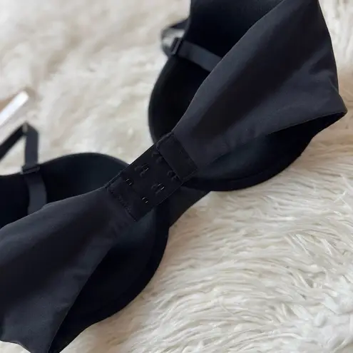 SKIMS Fits Everybody Pushup Demi Bra Onyx Size 34DD