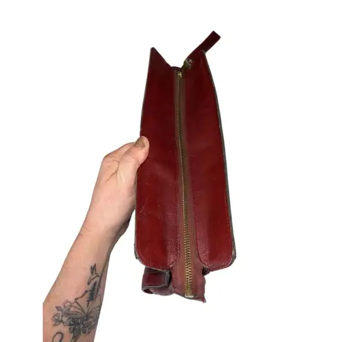 Etienne Aigner Vintage 60s/70s Leather Clutch Bag Wristlet Handbag Rare