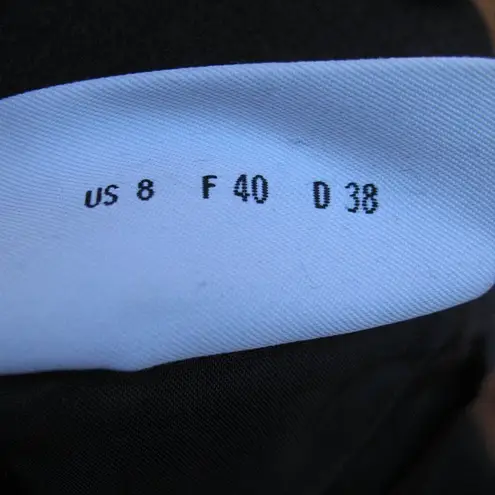 Akris Punto Wool Angora Green Pencil Skirt