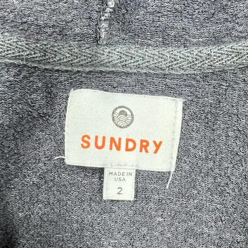 Sundry Camo Full Zip Hoodie 2/M