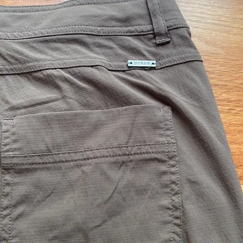 prAna  Cargo Capris Olive Size 4 Y2K 90s