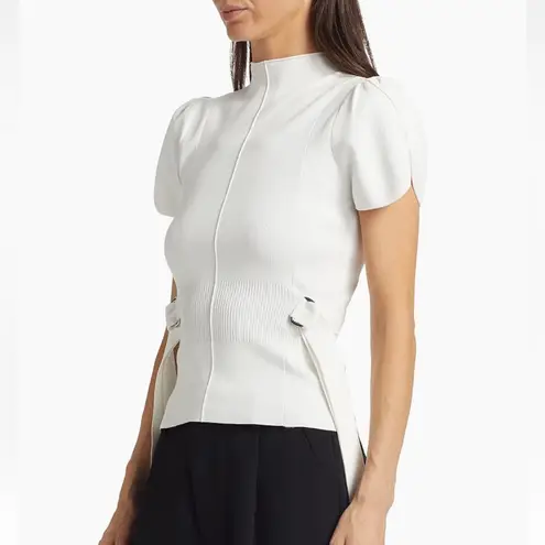 3.1 Phillip Lim Compact Rib-Knit Tulip Top